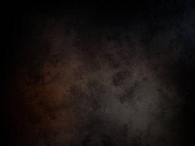 Siyah ve turuncu bir arka plan ve karanlık bir gökyüzü.