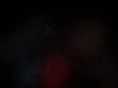 Karanlıkta kırmızı ve mavi bir ışık