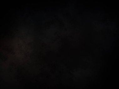 Kara bir arka plan, karanlık bir gökyüzü ve birkaç bulut.