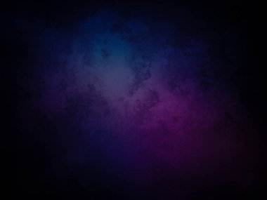 Bulanık efektli koyu mavi ve mor arkaplan