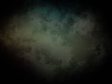 Koyu yeşil ve siyah bir arkaplan ve soluk bir doku.