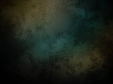 Koyu yeşil ve siyah bir arkaplan ve soluk bir doku.