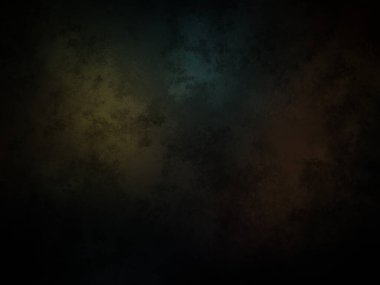 koyu bir arkaplan ve mavi ve yeşil ışık