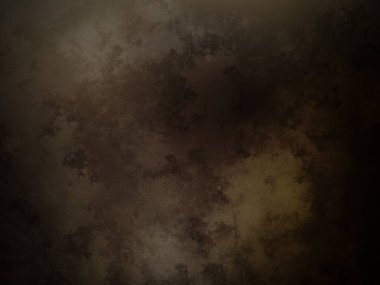 Koyu kahverengi arka plan ve beyaz saat.