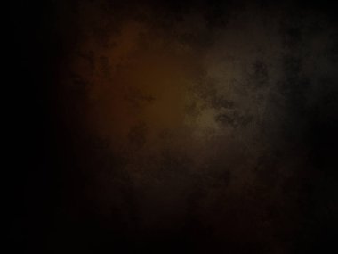 Siyah ve turuncu bir arka plan ve karanlık bir gökyüzü.