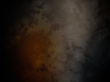 Siyah ve turuncu bir arka plan ve koyu bir arka plan.