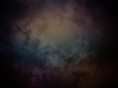 Koyu renkli bir arkaplan ve gökkuşağı