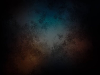 Koyu mavi ve turuncu bir arka plan ve soluk bir doku.