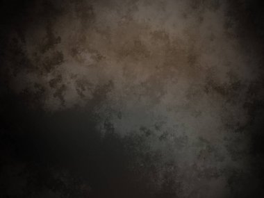 Koyu bir arkaplan ve kirli bir doku.