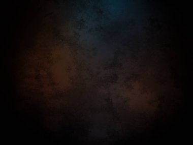 koyu bir arkaplan mavi ve turuncu bir ışık