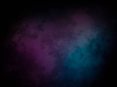 koyu bir arkaplan, mavi ve mor renkli.