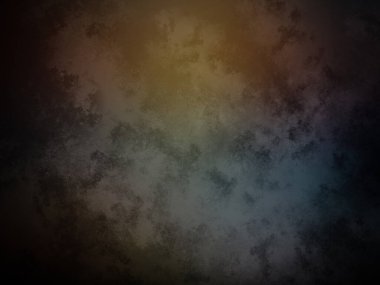 Koyu renkli bir arkaplan ve gökkuşağı