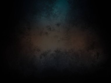 koyu bir arkaplan mavi ve turuncu bir ışık