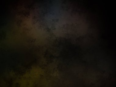 Siyah bir arkaplan, koyu gökyüzü ve sarı ve yeşil ışık.