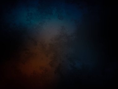 Koyu mavi ve turuncu arkaplan ve bulanık bir görüntü.