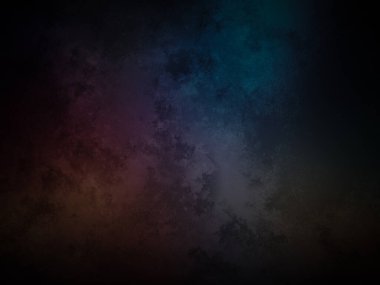 koyu bir arkaplan ve renkli bir ışık