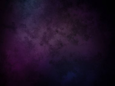 Siyah arkaplanı olan koyu mor ve mavi bir arka plan.