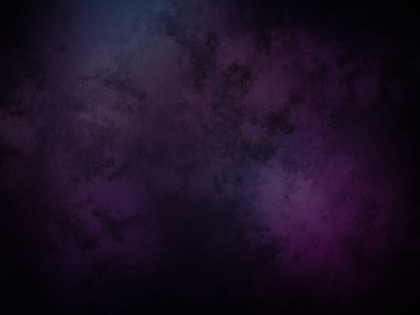 Siyah arkaplanı olan koyu mor ve mavi bir arka plan.