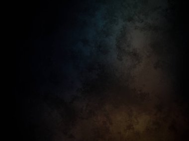 Koyu bir arka plan, mavi ve sarı bir ışık.