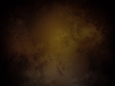 Koyu bir arkaplan ve sarı ışık