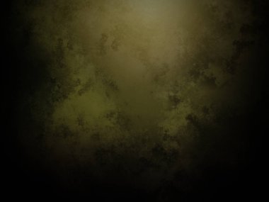 Koyu yeşil arka plan ve beyaz saat.