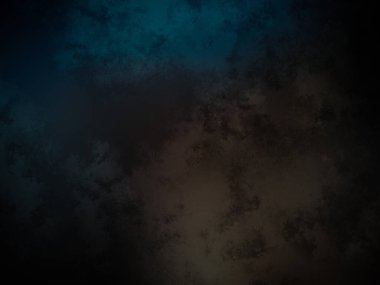 Koyu mavi ve siyah arkaplan ve beyaz saat.