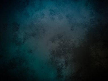 Koyu mavi ve yeşil arka plan ve beyaz saat.