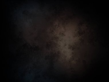 Siyah ve mavi renk şemasına sahip koyu bir arkaplan