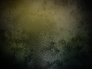 Siyah ve yeşil arka plan ve sarı ışık