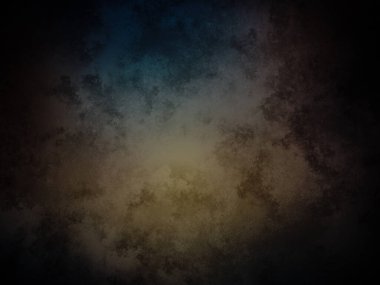 Koyu mavi ve sarı arkaplan ve soluk bir doku.