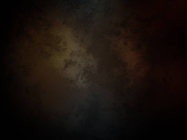 Siyah ve turuncu bir arka plan ve karanlık bir gökyüzü.