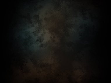 Siyah ve mavi renk şemasına sahip koyu bir arkaplan