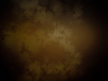 Koyu kahverengi arka plan, sarı ve siyah sınır.