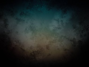 Koyu mavi ve yeşil arkaplan ve soluk bir doku.