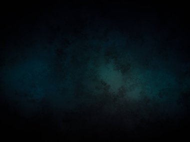 Koyu mavi arkaplan ve yeşil ışık