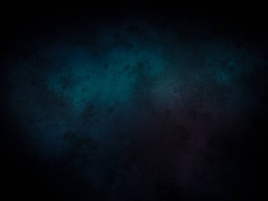 Koyu mavi ve yeşil arka plan ve kırmızı ışık