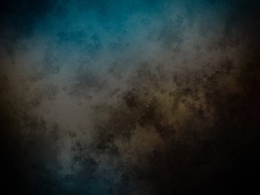 Siyah arkaplanı olan mavi ve kahverengi bir arkaplan