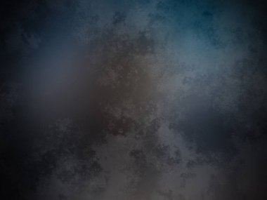 Koyu mavi ve siyah arkaplan, beyaz ve siyah saat.