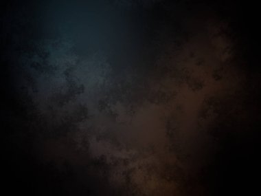 Siyah ve mavi renk şemasına sahip koyu bir arkaplan