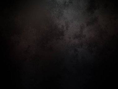 Kara bir arka plan, karanlık bir gökyüzü ve birkaç bulut.