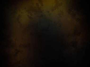 Siyah ve sarı bir arka plan ve karanlık bir merkez.