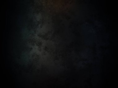 koyu mavi ve turuncu ışıklı siyah bir arkaplan.