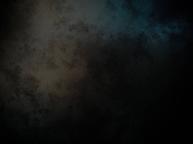 Siyah ve beyaz saati olan siyah ve mavi bir arkaplan.