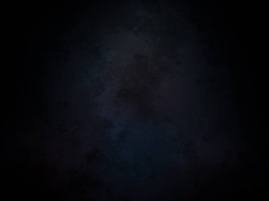 Siyah ve mavi renk şemasına sahip koyu bir arkaplan