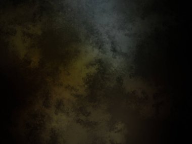 Siyah ve sarı arkaplan ve saat.