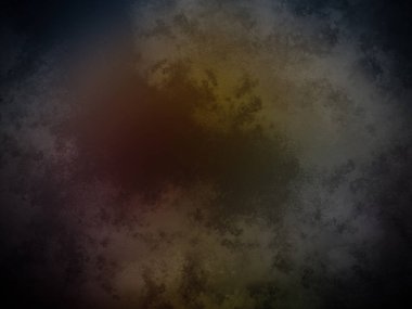 Kırmızı ve mavi daireli siyah ve sarı bir arkaplan.