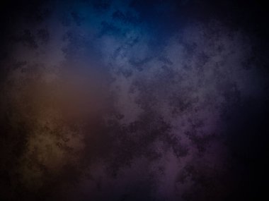 Bulanık efektli koyu mavi ve mor bir arkaplan