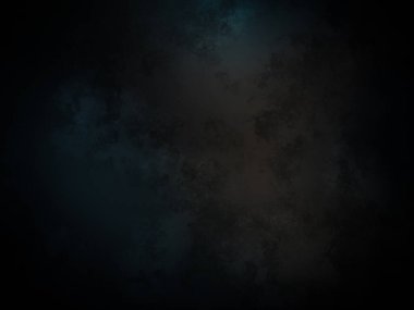 koyu bir arkaplan ile mavi ve siyah renk şeması