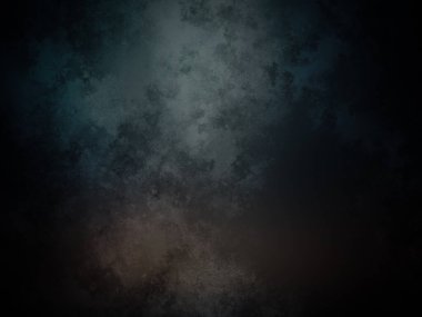 Koyu mavi ve siyah arkaplan ve koyu gökyüzü