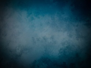 Beyaz ve siyah saati olan mavi ve siyah bir arkaplan